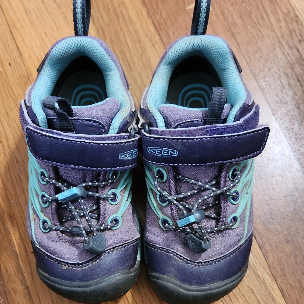 KEEN Kids Purple & Teal Trail Sneakers